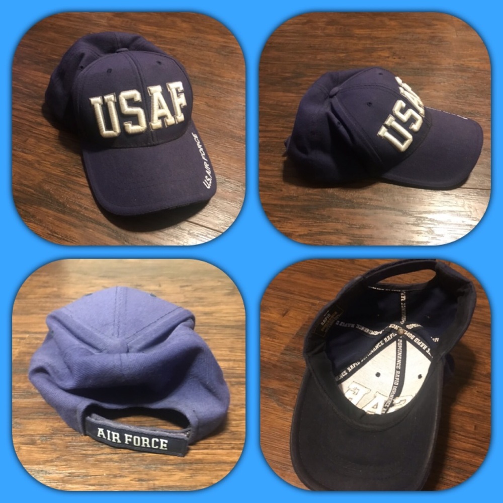 USAF Blue Hat Great Cond. United States Air Force